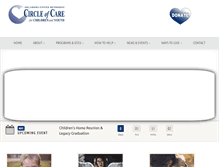 Tablet Screenshot of circleofcare.org