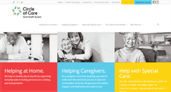 Desktop Screenshot of circleofcare.com